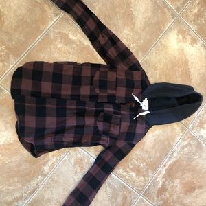 Flannel Hoodie